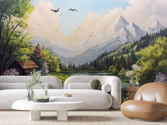 Papier Peint Paysages & Panoramas Ambiance Nature Immersive