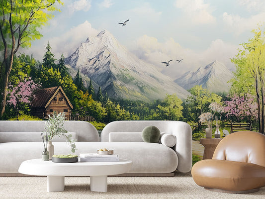 Papier Peint Paysages & Panoramas Ambiance Nature Immersive