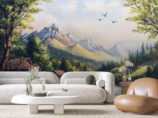 Papier Peint Paysages & Panoramas Ambiance Nature Immersive