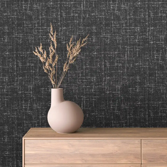 Papier Peint Effet Texture Tissu Brun Élégant