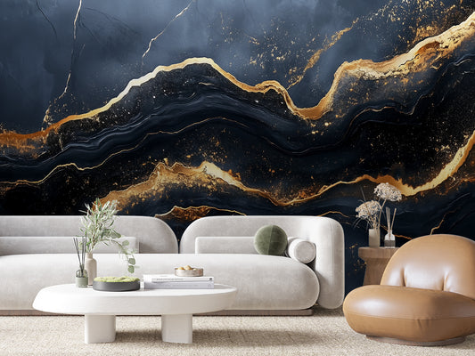 Papier Peint Prestige Marble Style Luxueux et Classique
