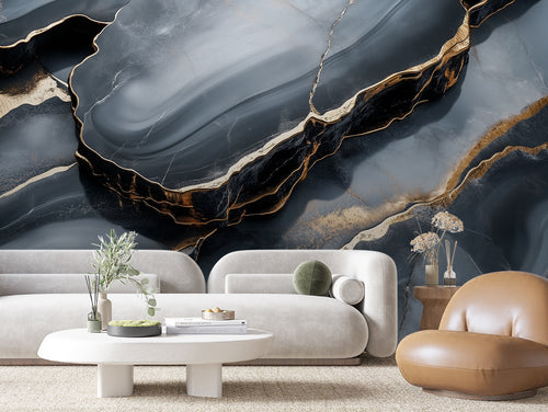 Papier Peint Prestige Marble Style Luxueux et Classique