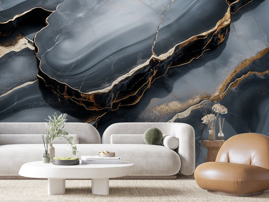 Papier Peint Prestige Marble Style Luxueux et Classique
