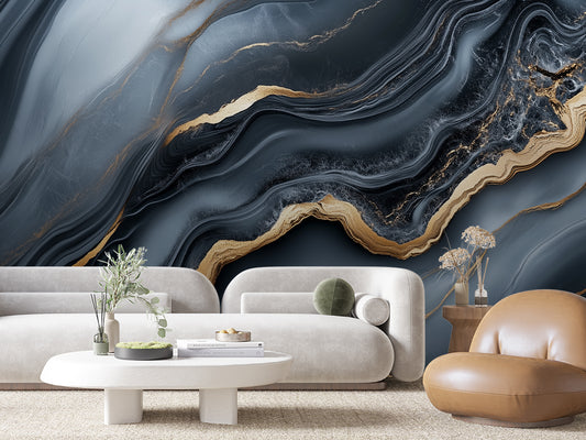 Papier Peint Prestige Marble Style Luxueux et Classique