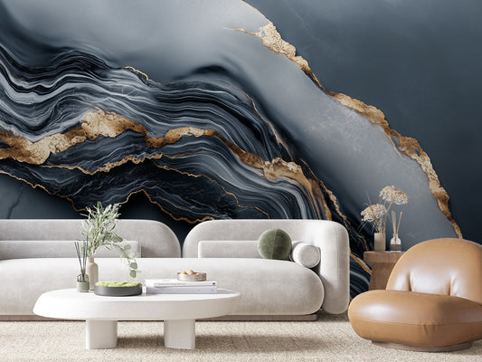Papier Peint Prestige Marble Style Luxueux et Classique