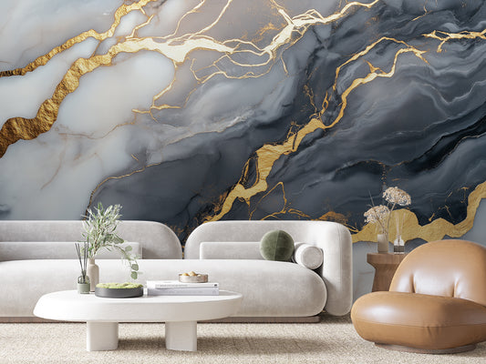 Papier Peint Prestige Marble Style Luxueux et Classique