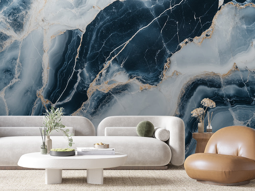 Papier Peint Prestige Marble Style Luxueux et Classique