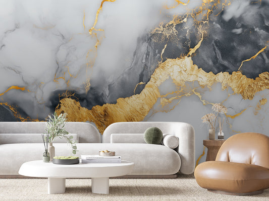 Papier Peint Prestige Marble Style Luxueux et Classique