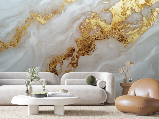 Papier Peint Prestige Marble Style Luxueux et Classique