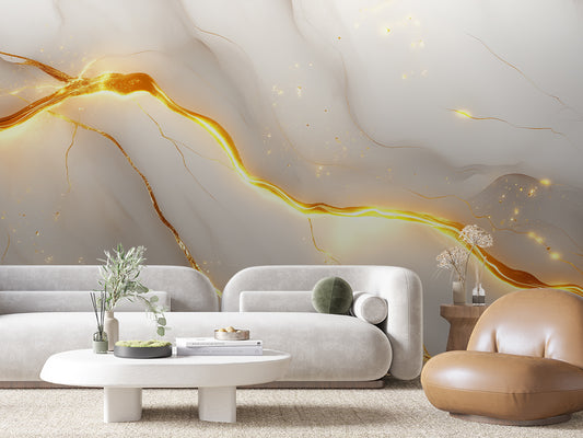Papier Peint Prestige Marble Style Luxueux et Classique