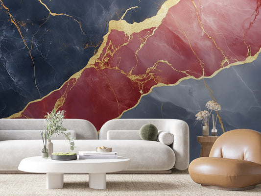 Papier Peint Prestige Marble Style Luxueux et Classique