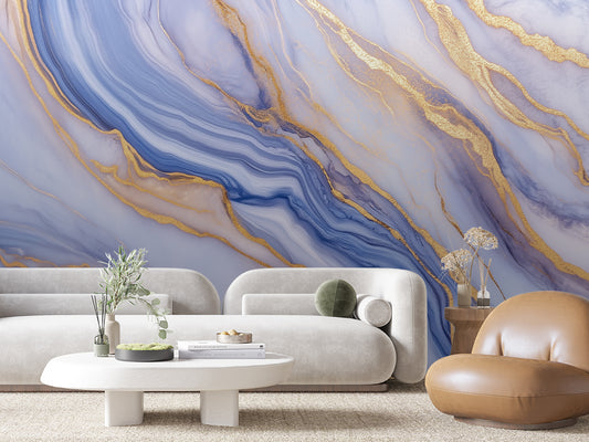 Papier Peint Prestige Marble Style Luxueux et Classique