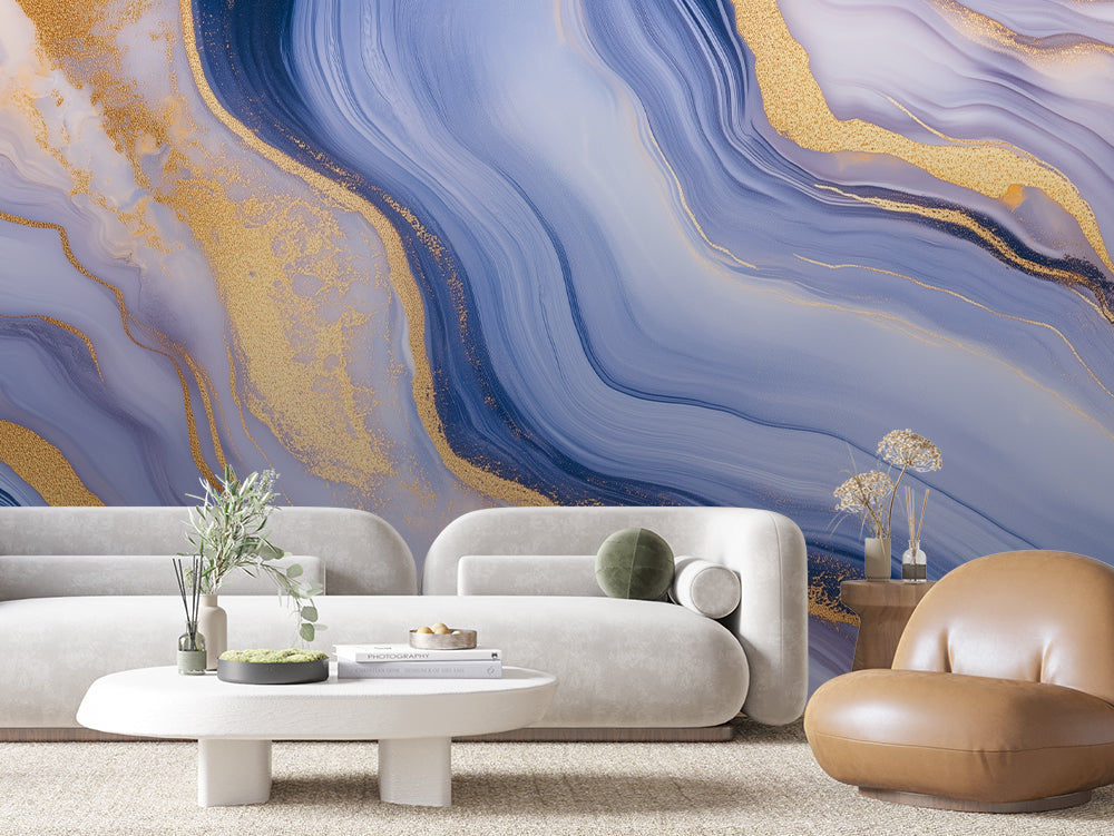 Papier Peint Prestige Marble Style Luxueux et Classique