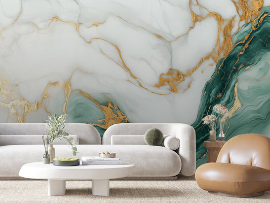 Papier Peint Prestige Marble Style Luxueux et Classique