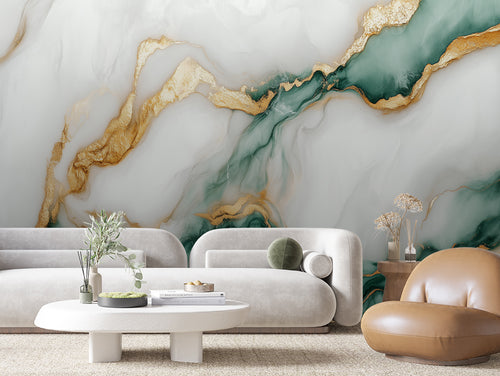 Papier Peint Prestige Marble Style Luxueux et Classique