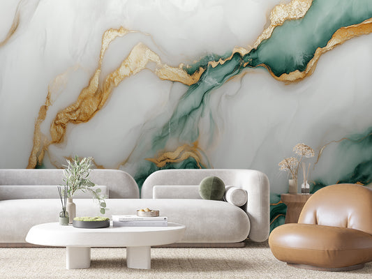 Papier Peint Prestige Marble Style Luxueux et Classique