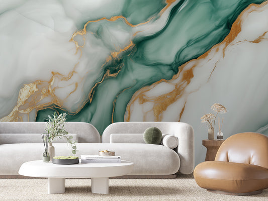 Papier Peint Prestige Marble Style Luxueux et Classique