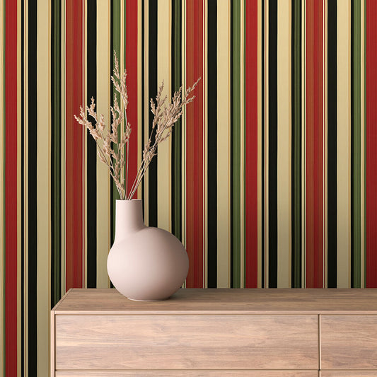Papier Peint Rayures Design Classique et Chic