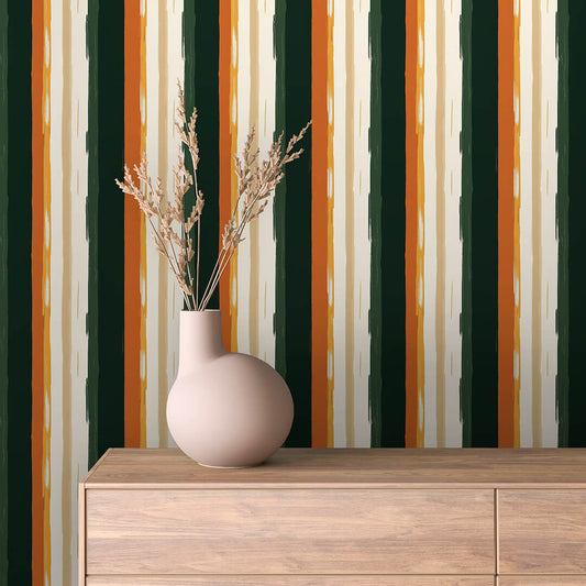 Papier Peint Rayures Design Classique et Chic