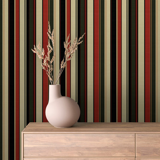 Papier Peint Rayures Design Classique et Chic