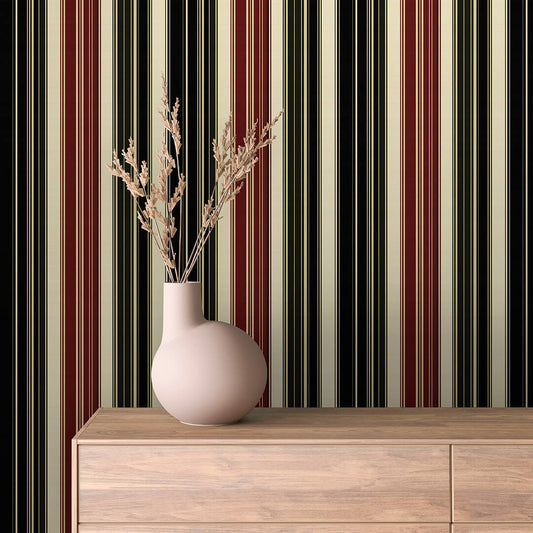 Papier Peint Rayures Design Classique et Chic
