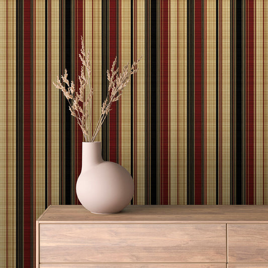 Papier Peint Rayures Design Classique et Chic