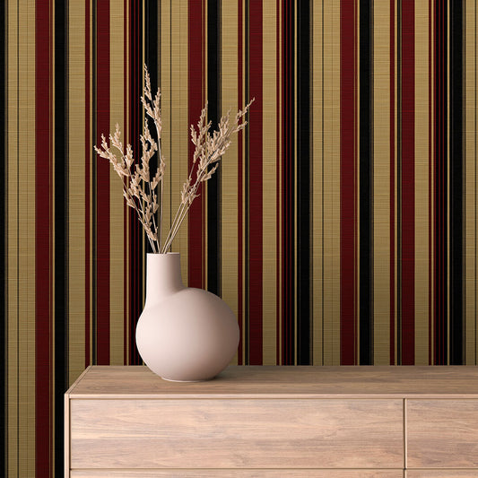 Papier Peint Rayures Design Classique et Chic