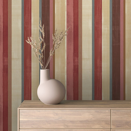 Papier Peint Rayures Design Classique et Chic