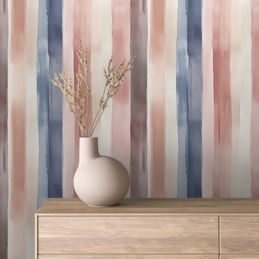Papier Peint Rayures Design Classique et Chic