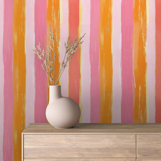 Papier Peint Rayures Design Classique et Chic