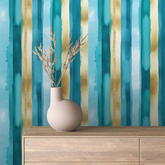 Papier Peint Rayures Design Classique et Chic