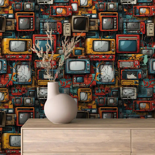 Papier Peint Design Vintage Style Moderne et Créatif