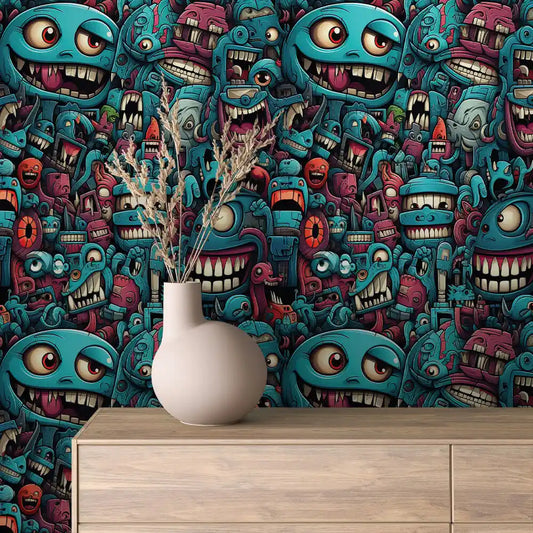 Papier Peint Design Vintage Style Moderne et Créatif