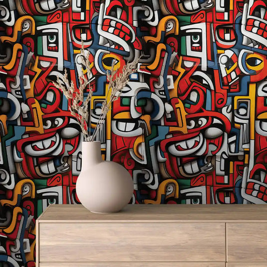 Papier Peint Design Vintage Style Moderne et Créatif