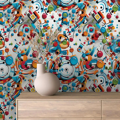 Papier Peint Design Vintage Style Moderne et Créatif