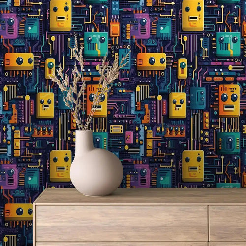 Papier Peint Design Vintage Style Moderne et Créatif