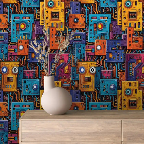 Papier Peint Design Vintage Style Moderne et Créatif