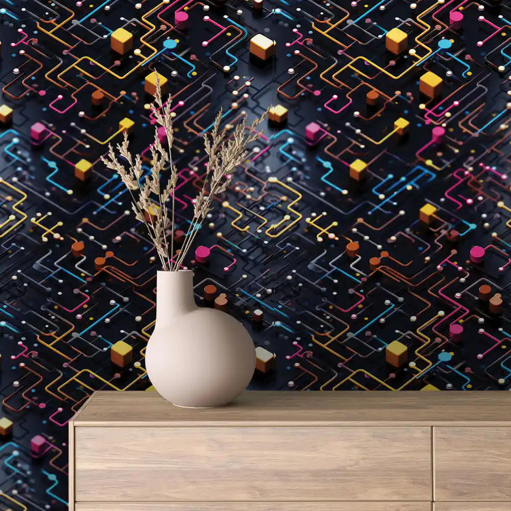 Papier Peint Design Vintage Style Moderne et Créatif