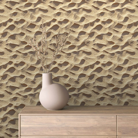 Papier Peint Motif Ondulé Style Moderne Élégant