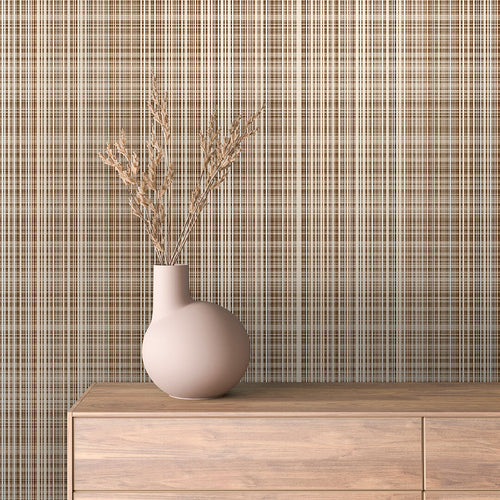 Papier Peint Motif Ondulé Style Moderne Élégant