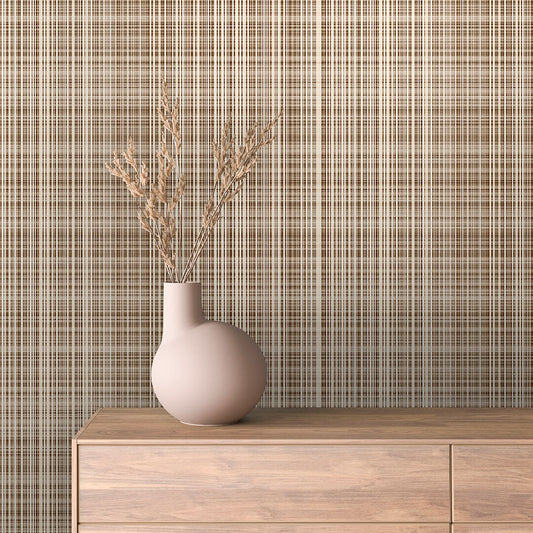 Papier Peint Motif Ondulé Style Moderne Élégant