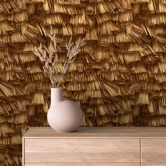 Papier Peint Motif Ondulé Style Moderne Élégant
