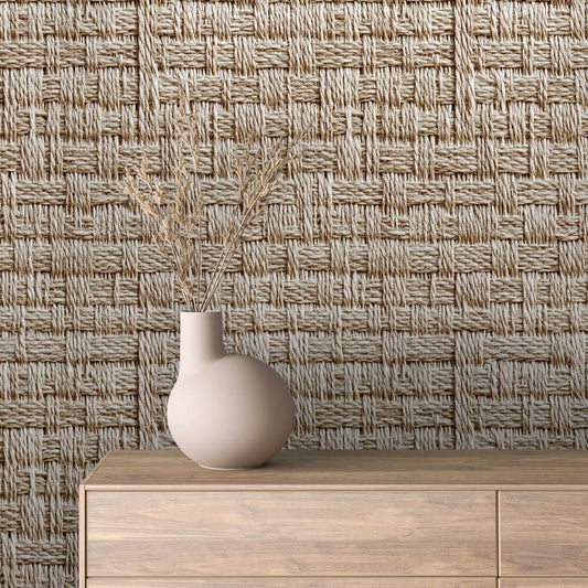 Papier Peint Motif Ondulé Style Moderne Élégant