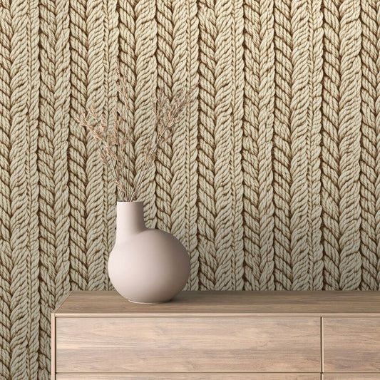 Papier Peint Motif Ondulé Style Moderne Élégant