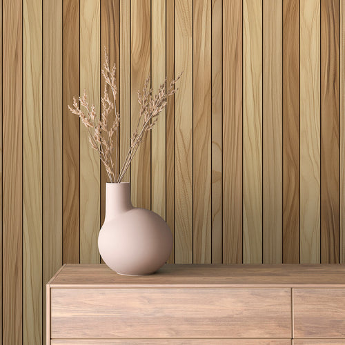 Papier Peint Effet Bois Vieilli Style Rustique Moderne