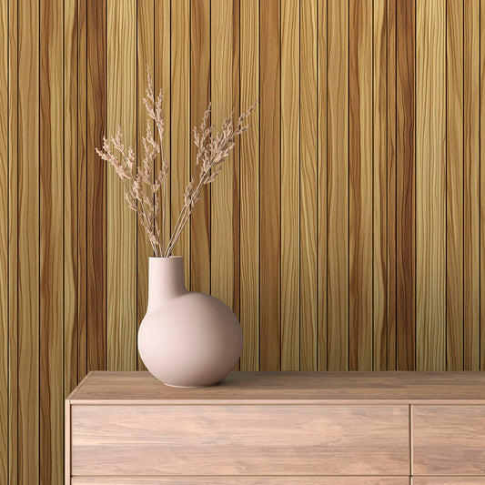 Papier Peint Effet Bois Vieilli Style Rustique Moderne