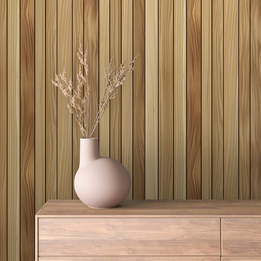 Papier Peint Effet Bois Vieilli Style Rustique Moderne