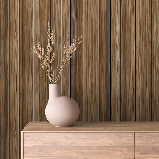Papier Peint Effet Bois Vieilli Style Rustique Moderne