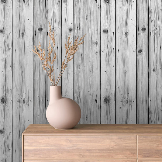 Papier Peint Effet Bois Vieilli Style Rustique Moderne