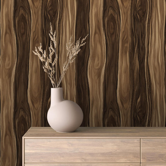 Papier Peint Effet Bois Vieilli Style Rustique Moderne